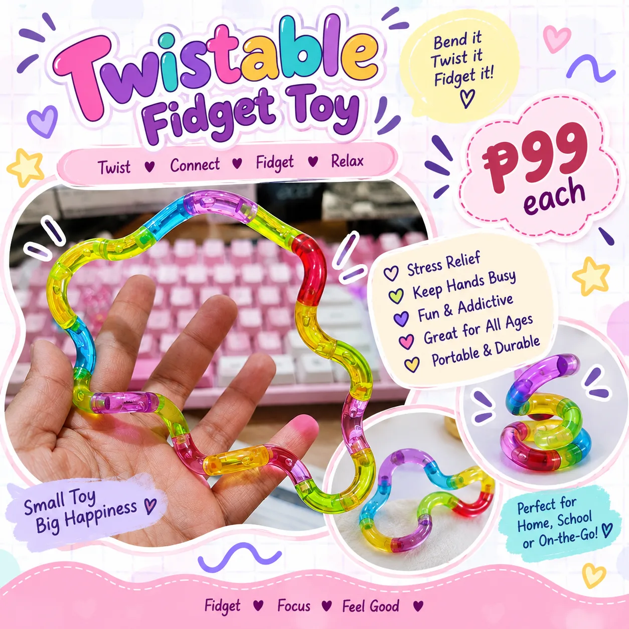 Twistable Fidget Toy