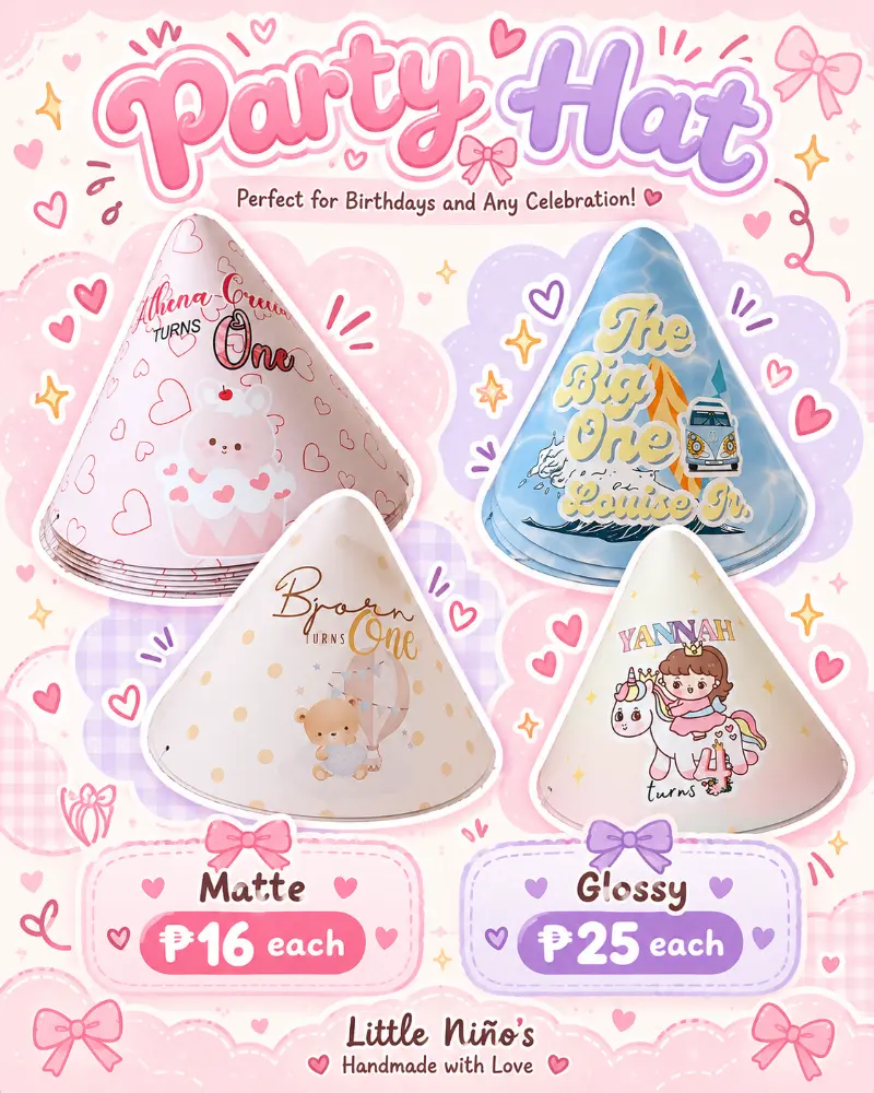 Personalized Party Hat – Matte